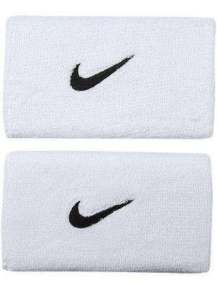 Напульсник Nike Swoosh Classic Double-Wide white/black