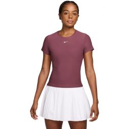 Тенісна футболка жіноча Nike Victory Short-Sleeve Top pink smoke/white
