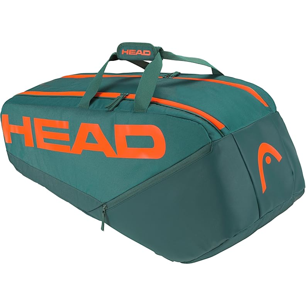 Тенісна сумка Head Pro Racquet Bag L dark cyan/fluo orange
