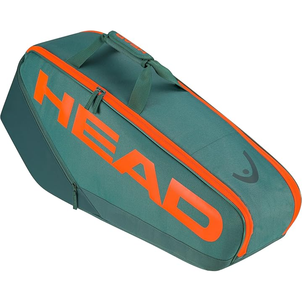 Тенісна сумка Head Pro Racquet Bag L dark cyan/fluo orange