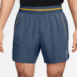 Тенісні шорти чоловічі Nike Court Advantage 6 Tennis Short new slate/laser orange/white