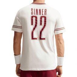 Футболка чоловіча Nike Court Jannik Tee pale ivory