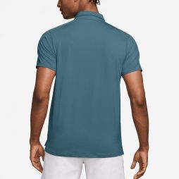 Тенісна футболка чоловіча Nike Court Advantage Polo smokey blue/white