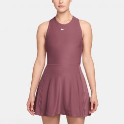 Теннисное платье женское Nike Victory Tennis Dress pink smoke/white