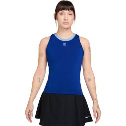 Теннисная майка женская Nike Court Advantage Tank old royal/white