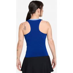 Теннисная майка женская Nike Court Advantage Tank old royal/white