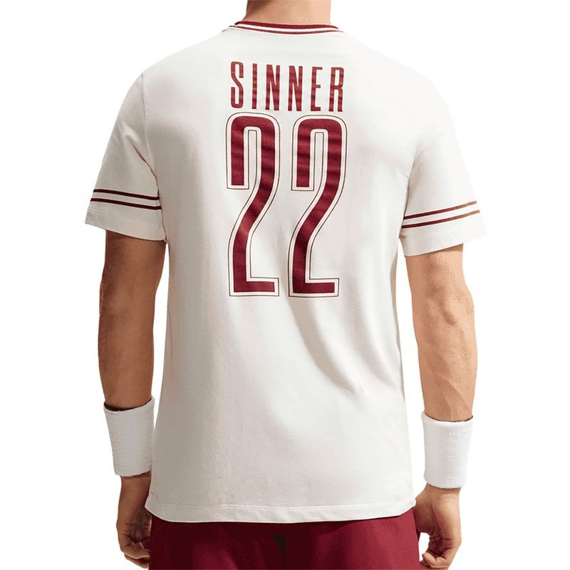 Футболка чоловіча Nike Court Jannik Tee pale ivory