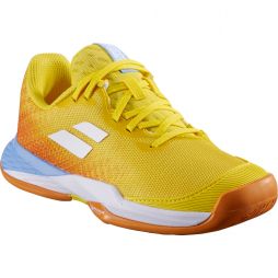 Дитячі тенісні кросівки Babolat Jet Mach 3 All Court Junior yellow/white