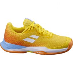 Дитячі тенісні кросівки Babolat Jet Mach 3 All Court Junior yellow/white