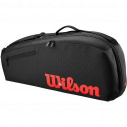 Тенісна сумка Wilson Clash V3 Super Tour 3 PK Bag black/infrared