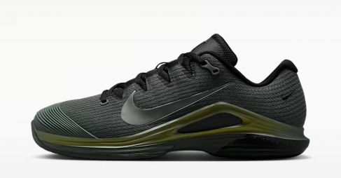 Тенісні кросівки чоловічі Nike Zoom Vapor 12 Premium camo green/pure platinum/metallic gold