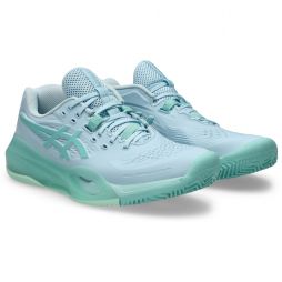 Тенісні кросівки жіночі Asics Gel-Resolution X Грунт light blue / oasis green