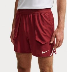 Теннисные шорты мужские Nike Court Dri-Fit Slam Tennis Short NY team red/pale ivory