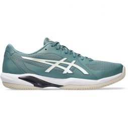 Теннисные кроссовки мужские Asics Solution Swift FF 2 ГРУНТ foggy teal/oatmeal