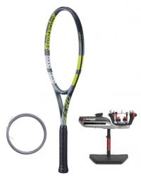 Тенісна ракетка Babolat EVO Aero unstrung grey/yellow Gen2