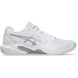 Тенісні кросівки жіночі Asics Gel-Dedicate 9 white/pure silver