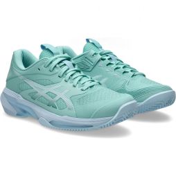 Тенісні кросівки жіночі Asics Solution Speed FF 4 Грунт oasis green/light blue