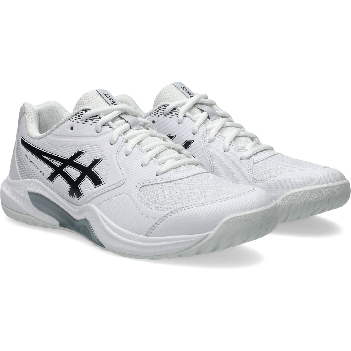 Теннисные кроссовки мужские Asics Gel-Dedicate 9 white/black