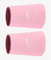 Напульсник Nike Swoosh Classic Reversible Double-Wide pink smoke/pink rise/white