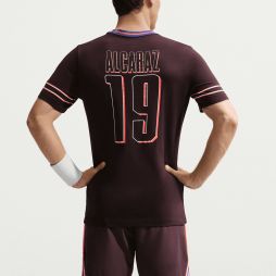 Футболка чоловіча Nike Court Carlos Tee burgundy ash