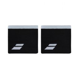 Напульсник Babolat Logo Wristband black/white/black