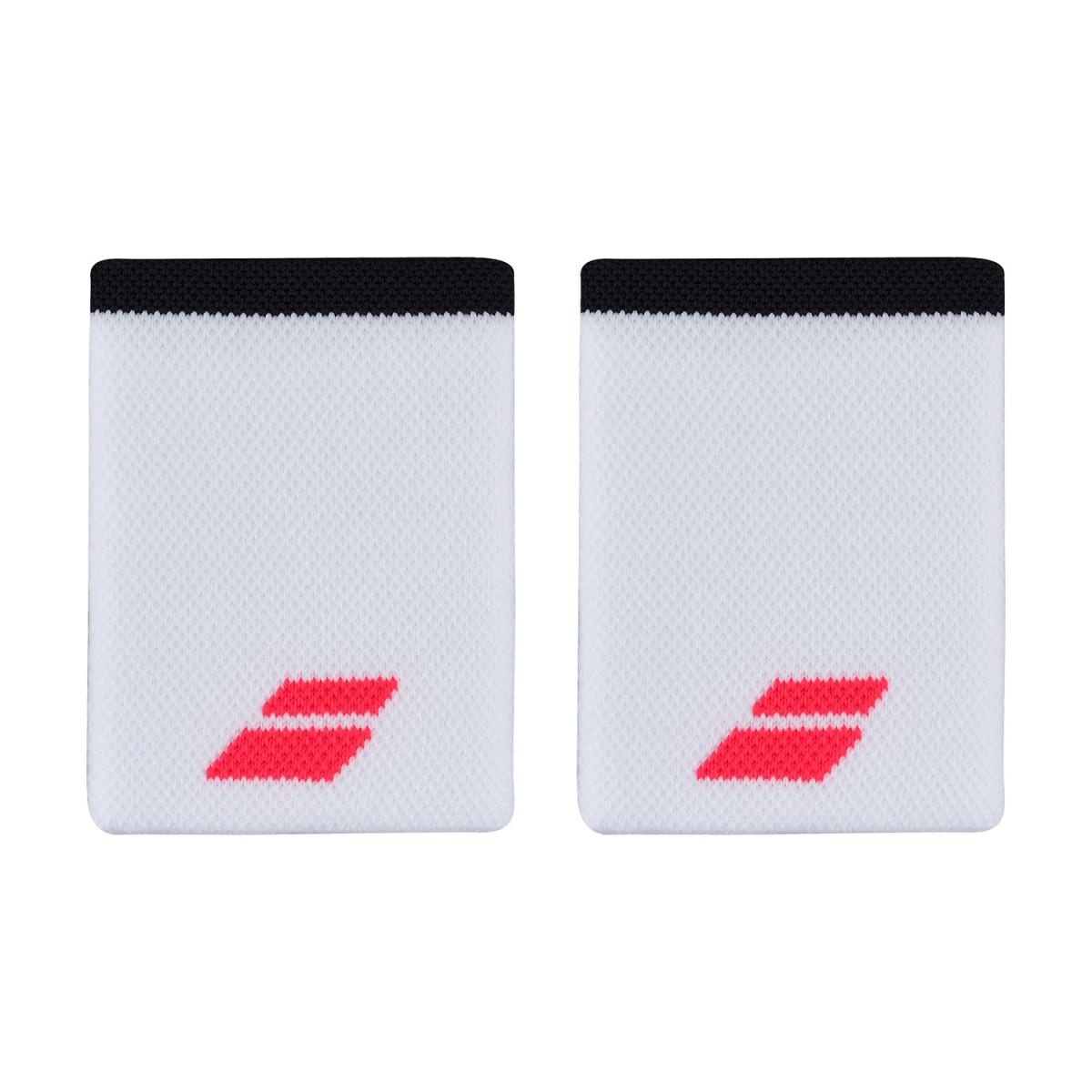 Напульсник Babolat Logo Jumbo Wristband white/strike red