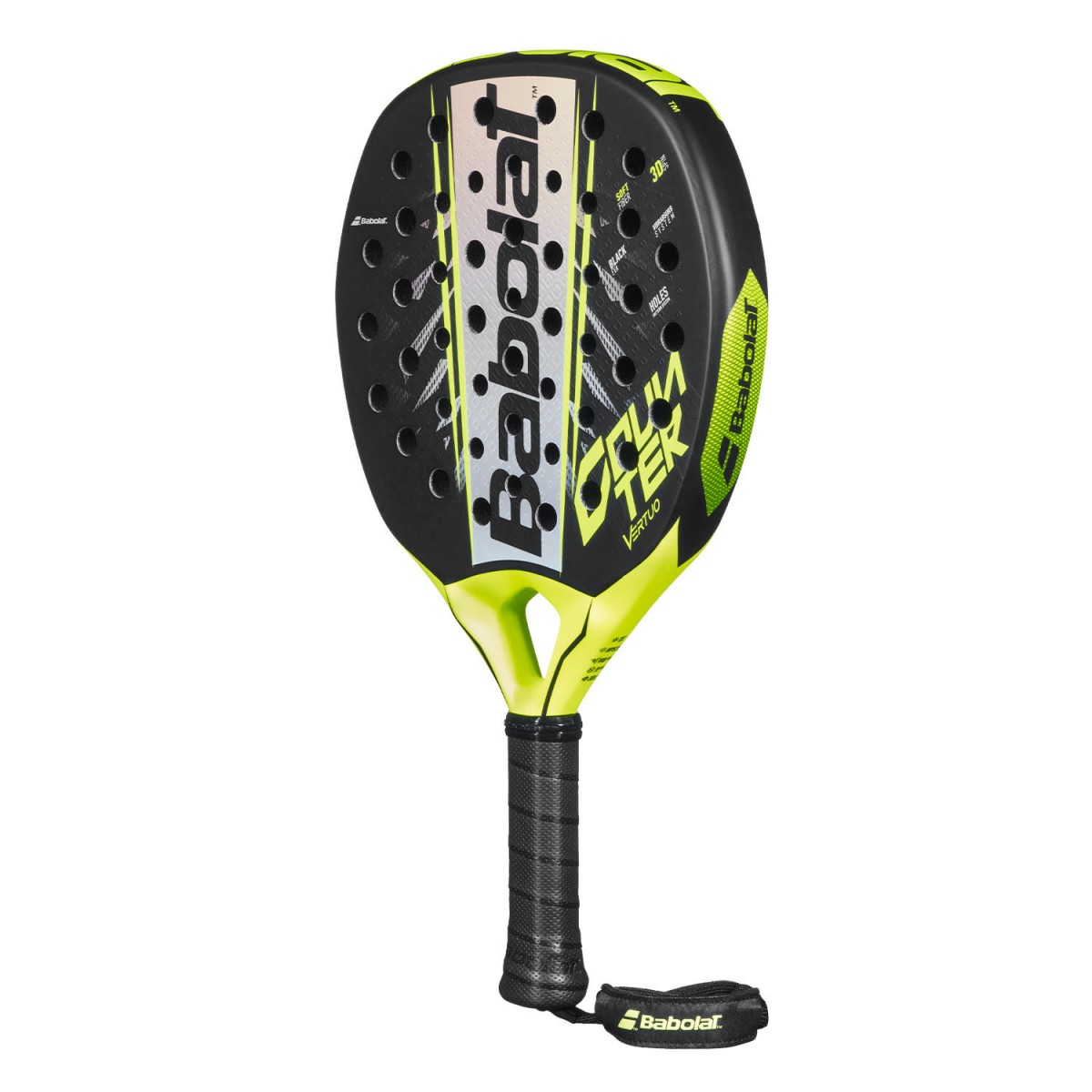Ракетка для падел-тенісу Babolat COUNTER VERTUO 2.6 black/yellow