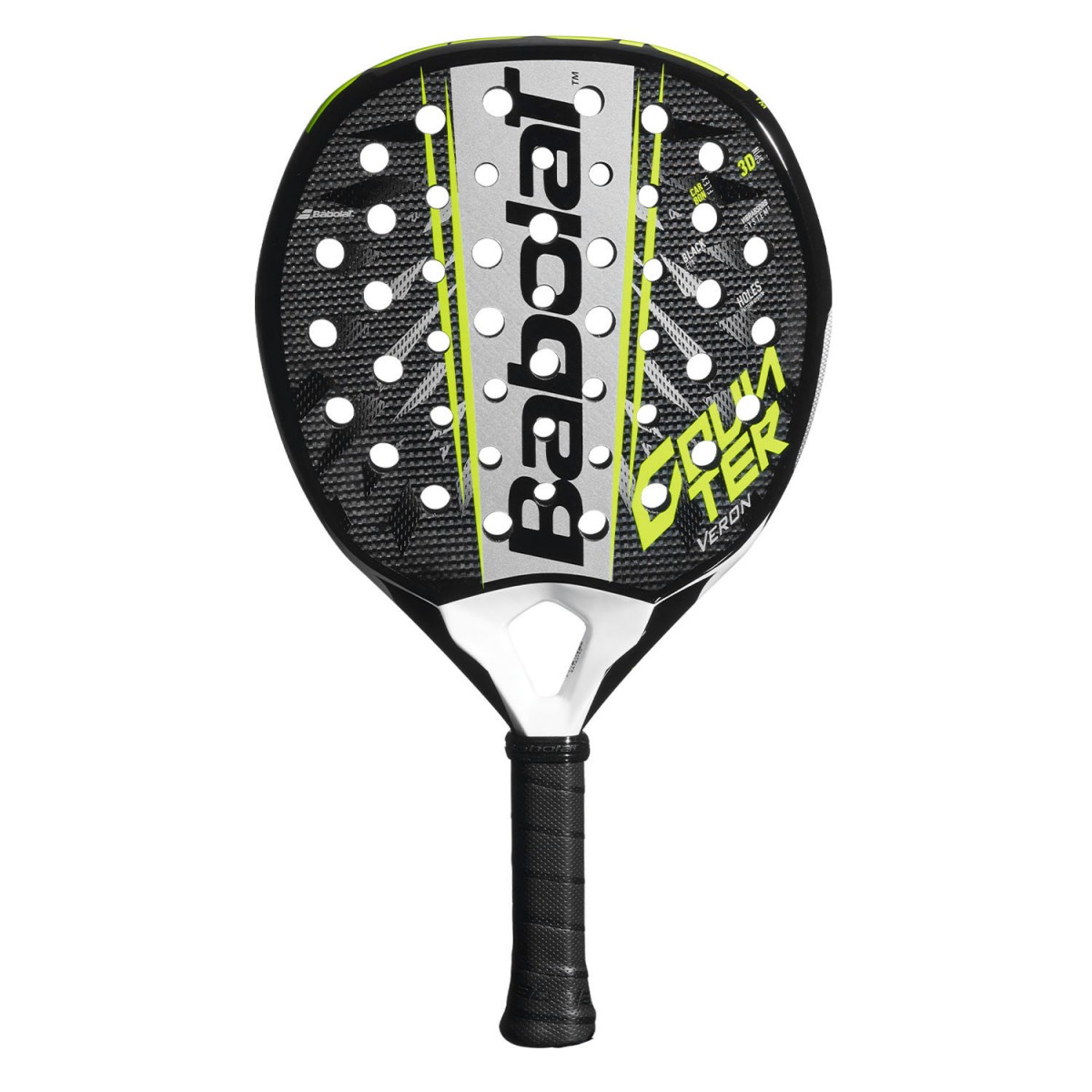 Ракетка для падел-тенісу Babolat COUNTER VERON 2.6 black/yellow